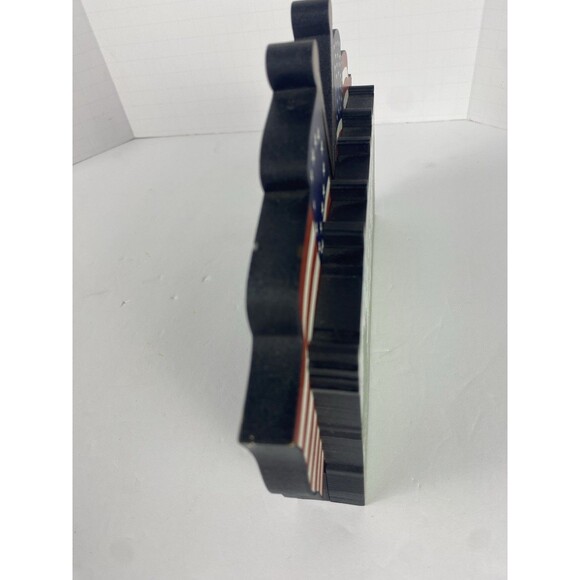 Stella's 2001 White House Wooden Shelf Sitter 9/11 Remembrance *MADE IN THE USA* - Picture 2 of 13